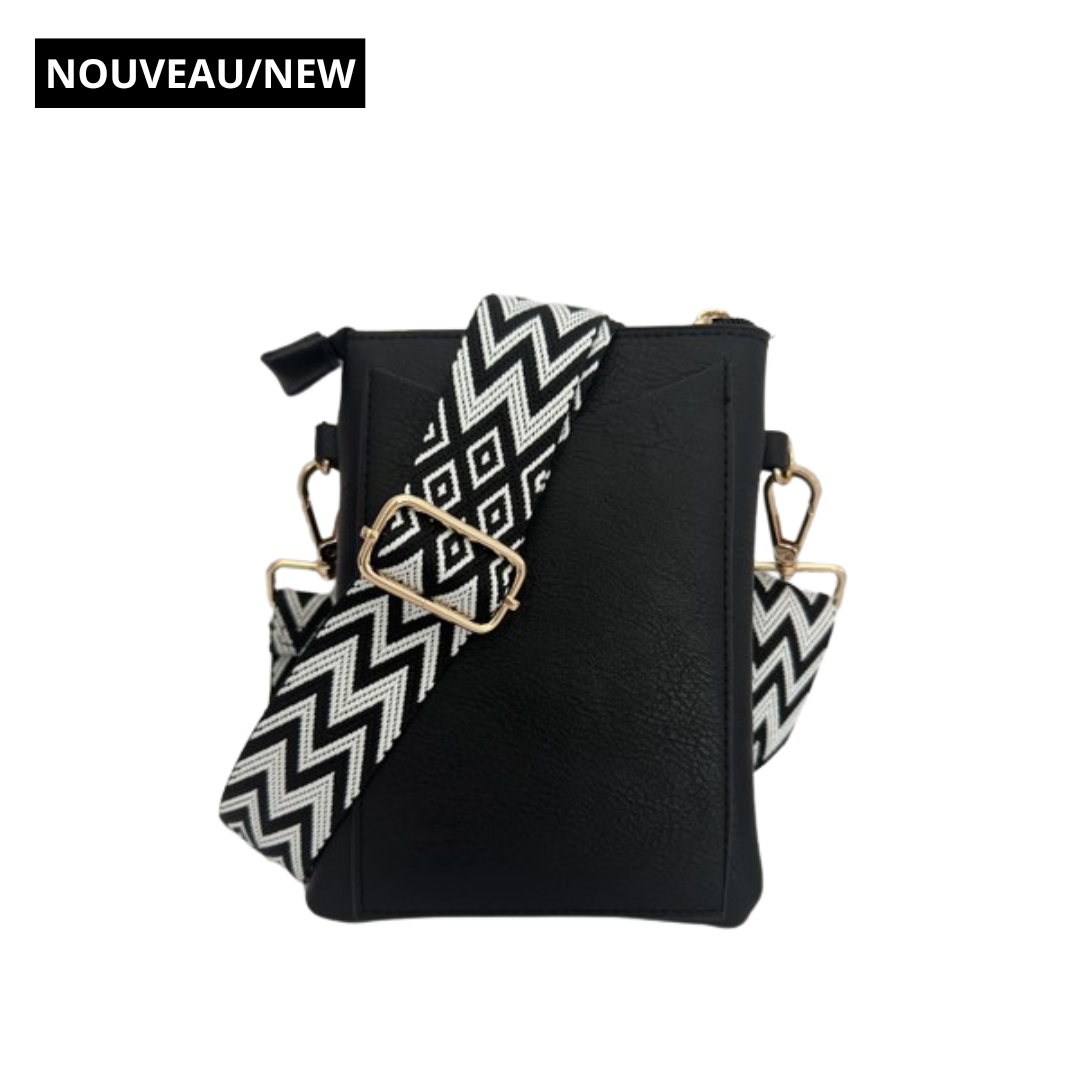 Sac Bandoulière Noir Marks & Spencer - Taille Moyenne - Excellent état Occasion